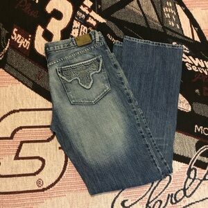 Men's fly paper Jeans